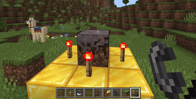 Activating addon menu altar