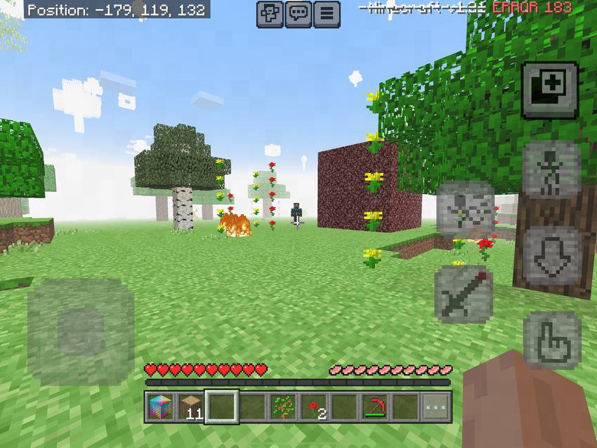 Entity watching from distance