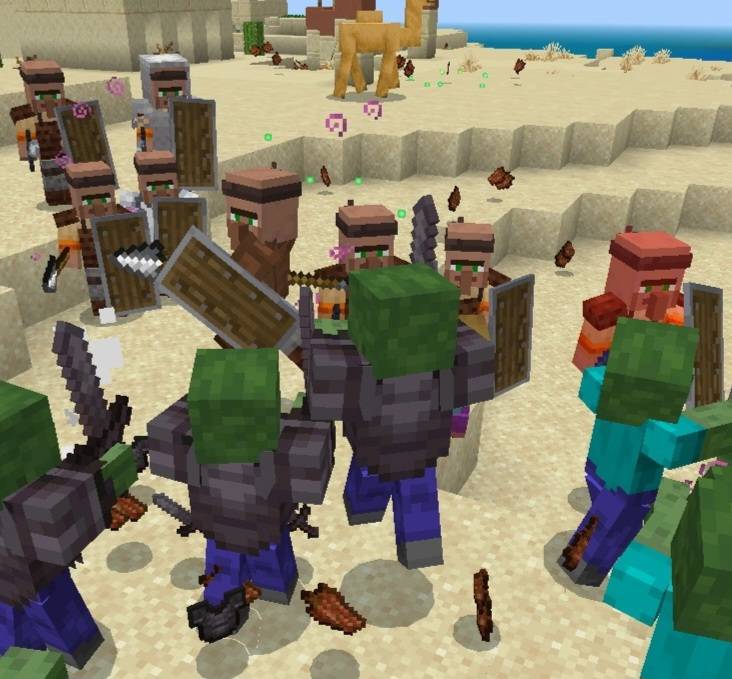 Guards standing ready