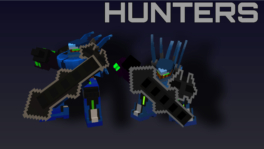 Hunters with assault cannon