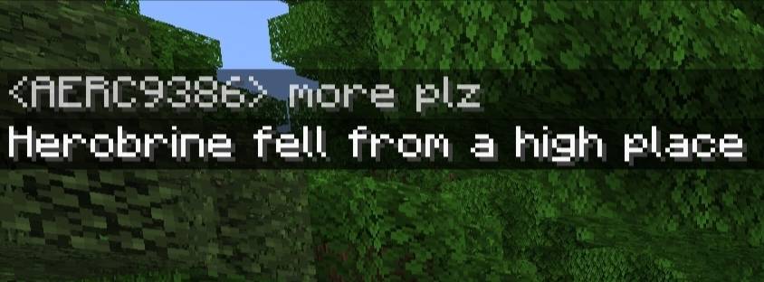 In-game chat displaying player messages