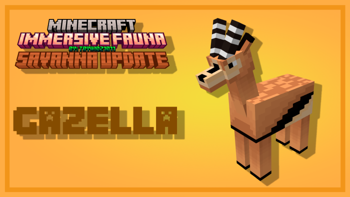 Gazelle mob escaping predator