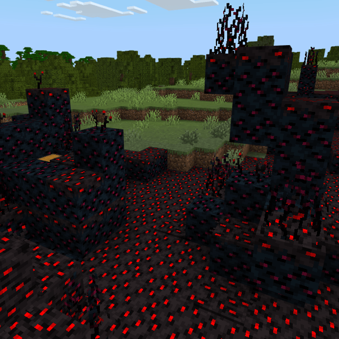 Infection Gaze Gloom biome soil and grass