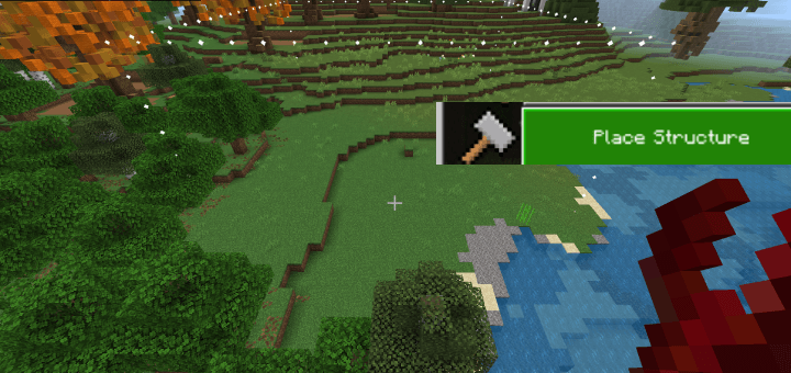 Particle outline preview for structure