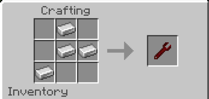 Structure Selector crafting recipe