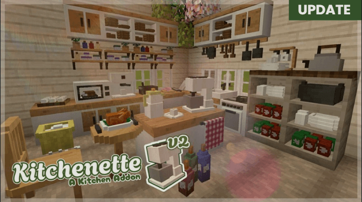 Kitchenette addon kitchen decor example