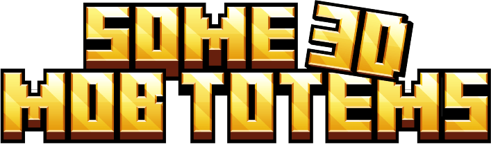 Some 3D Mob Totems Logo