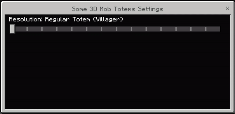 Switching between different totem models