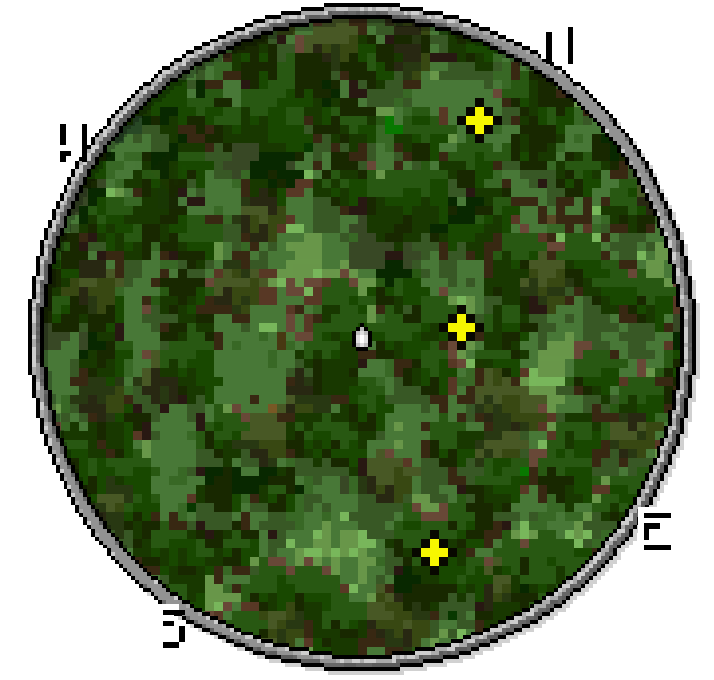 Minimap display example