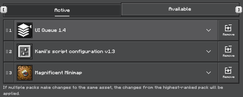 Experimental Features Settings