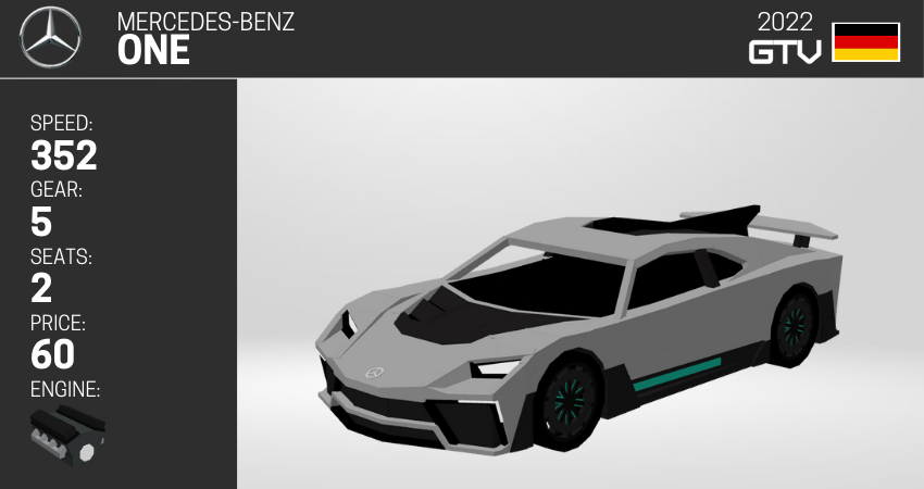 Mercedes-Benz vehicle models in Minecraft