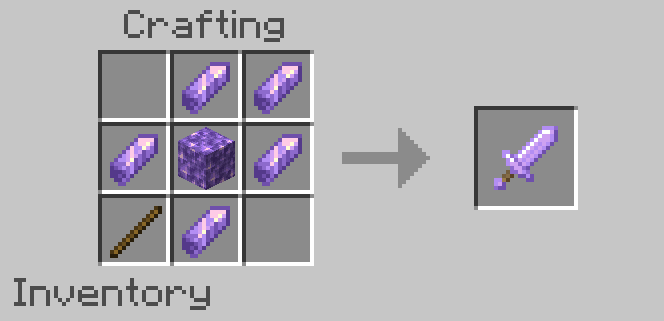 Crafting recipe example 3