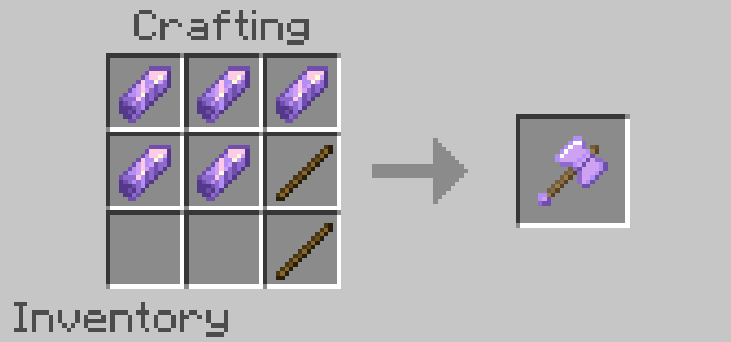 Crafting recipe example 5
