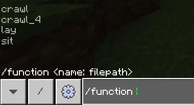 Player Action Functions
