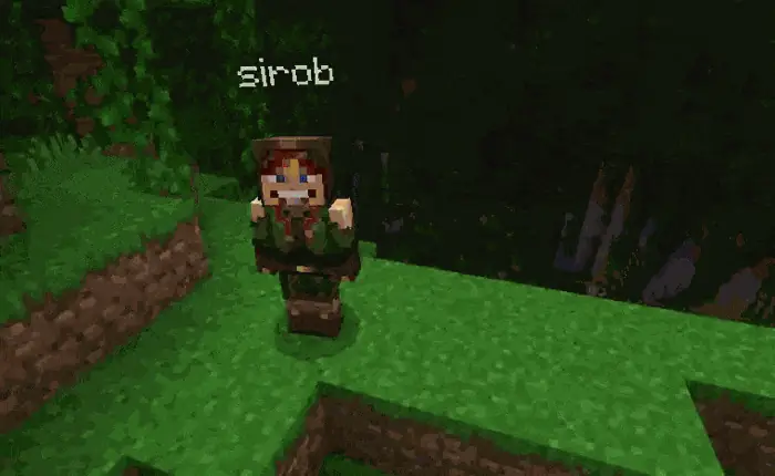 The player lies down