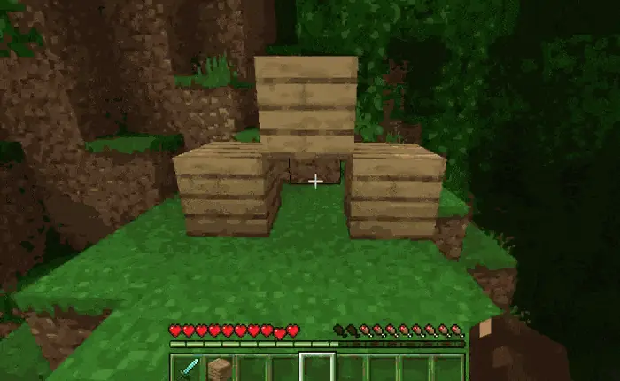 First-person view while crawling on all fours