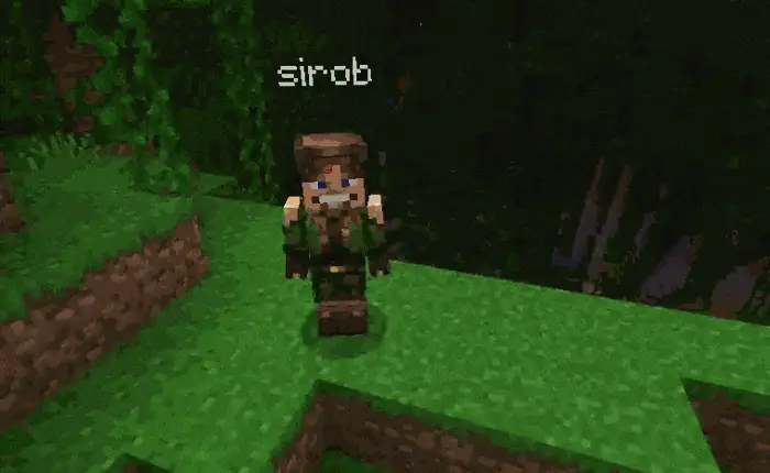 You start laying in the direction you were looking