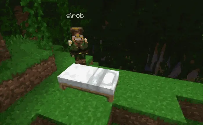 Lying on the bed without sleeping