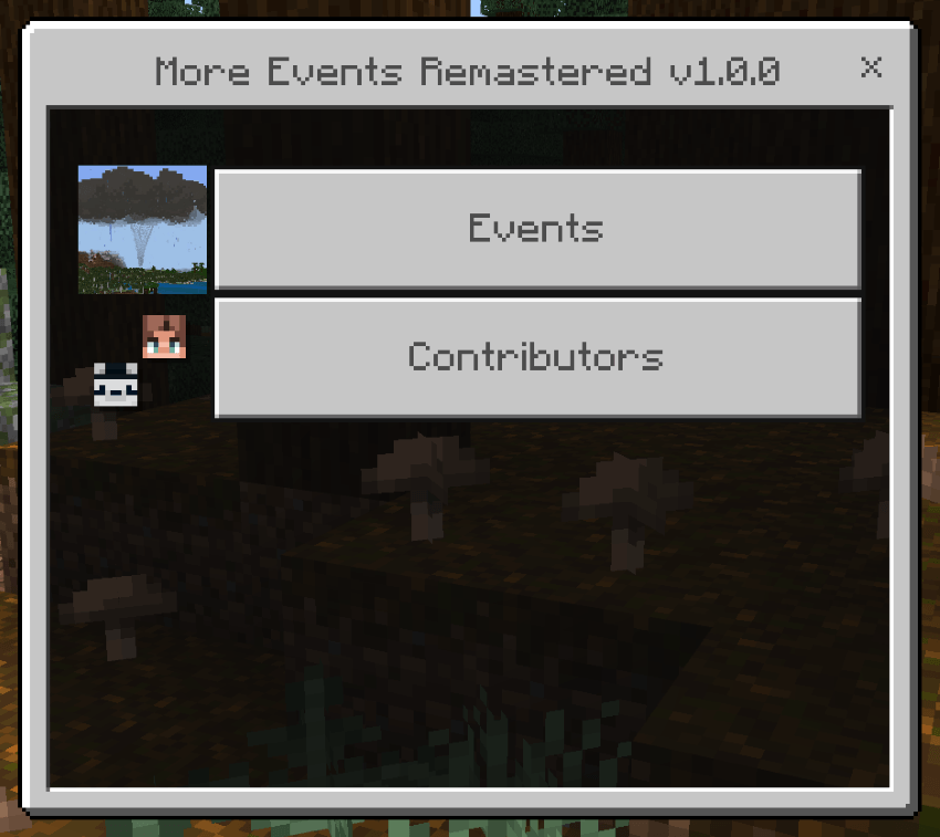 Guide Book main menu