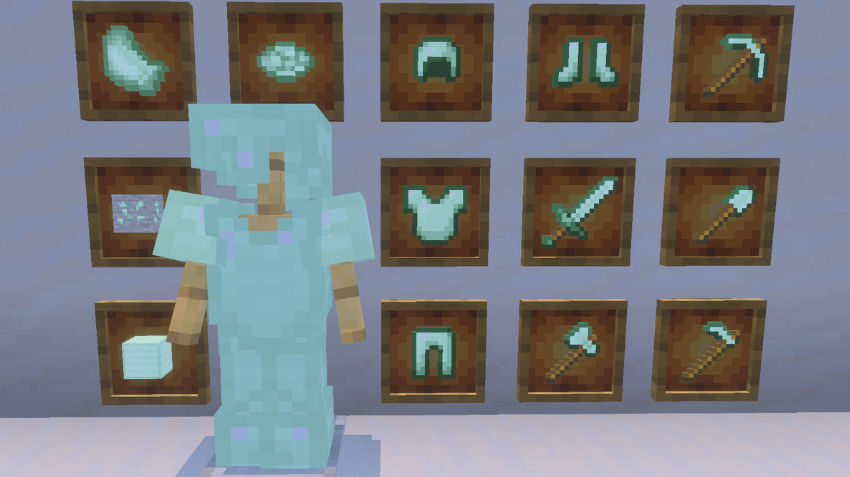 Malachite ore texture