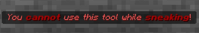 Hammer Crafting Table interface