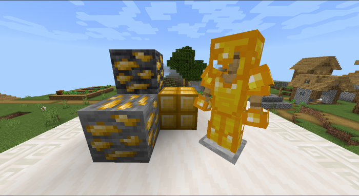 Topaz tools and armor