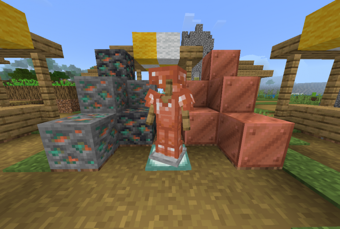 Copper armor and tools