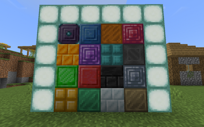 Ore blocks generation example