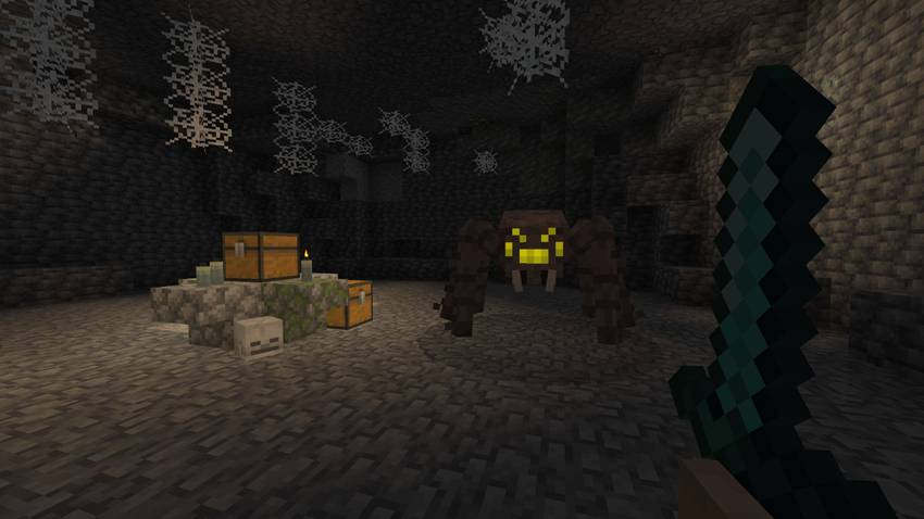 Large jungle pyramid view