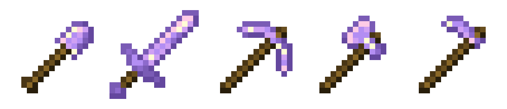 Amethyst tools