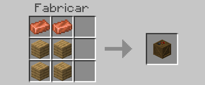 Ammunition box crafting interface