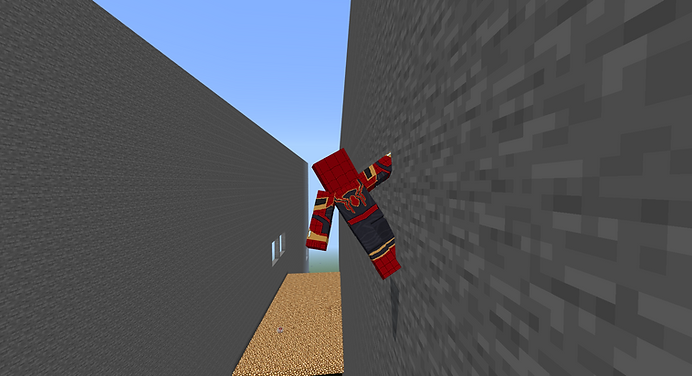 Running on wall side