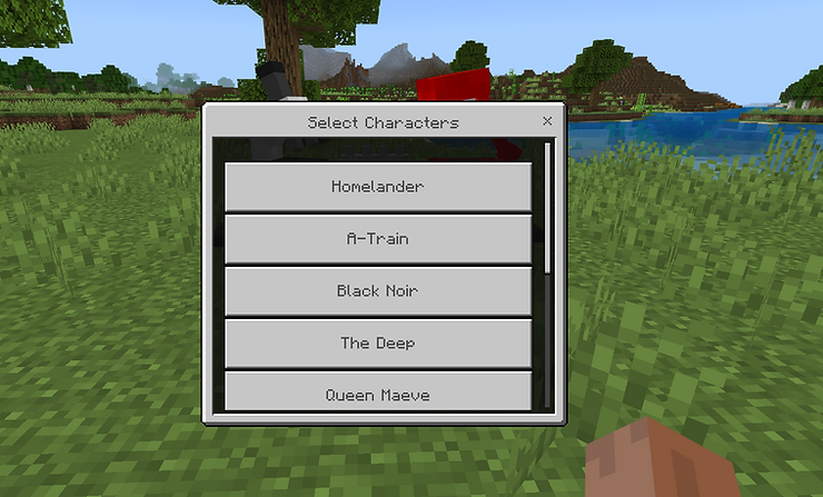 Workbench crafting interface