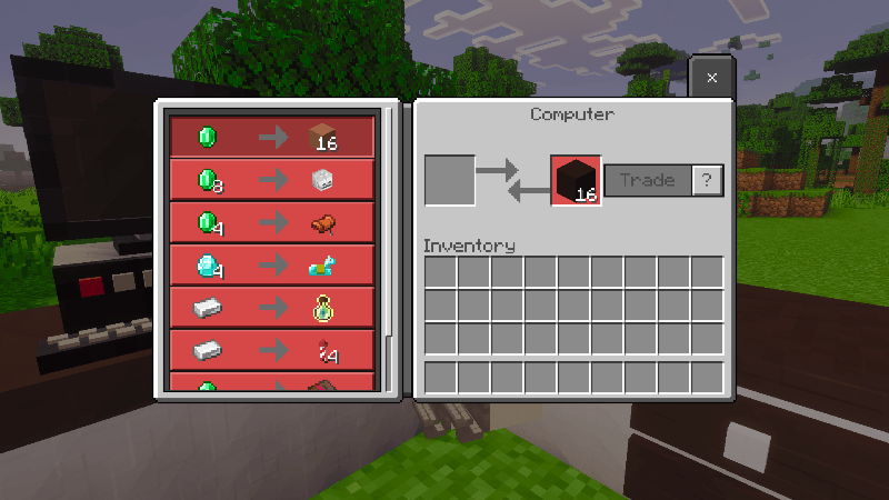 Computer Trading Interface