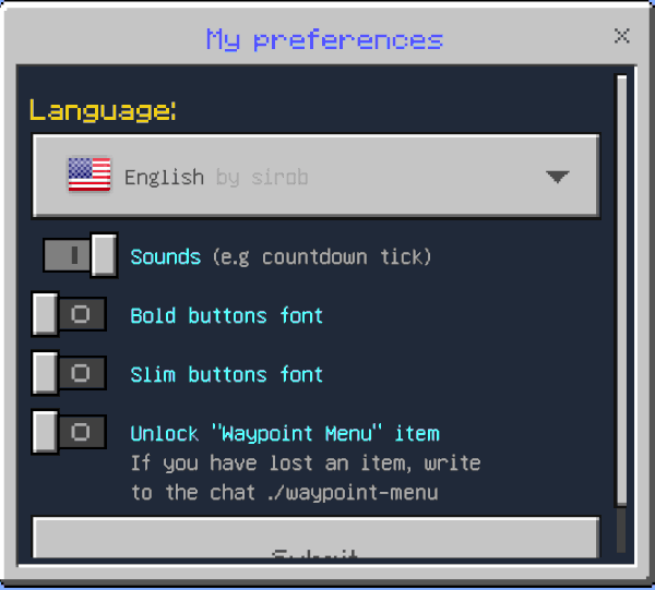 Customizing Your Player Preferences