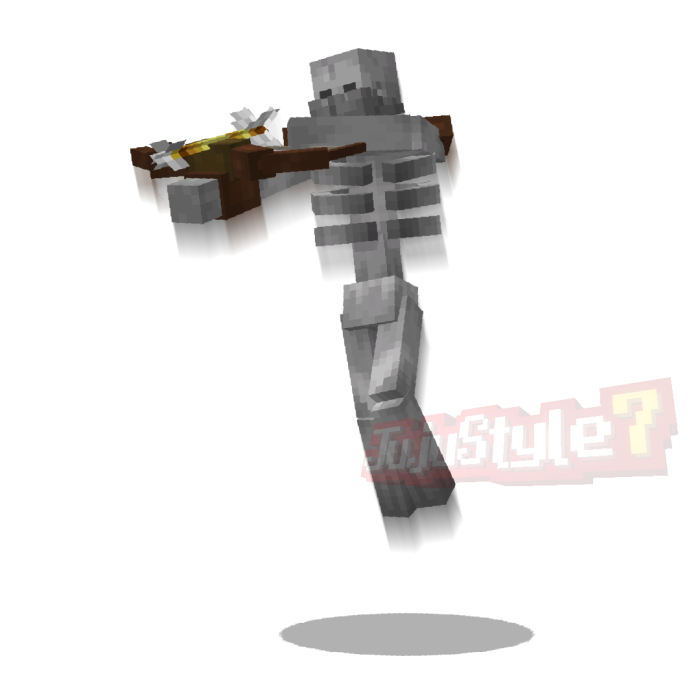 Mutant Skeletons in Minecraft Bedrock