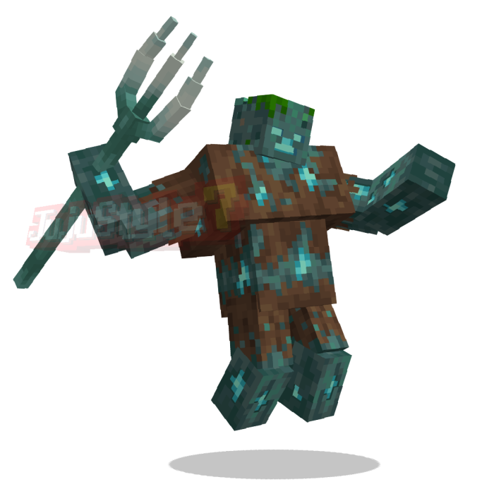 Mutant Zombies in Minecraft Bedrock