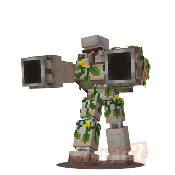 Mutant Snow Golem in Minecraft Bedrock