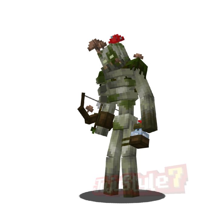 Mutant Skeletons in Minecraft Bedrock