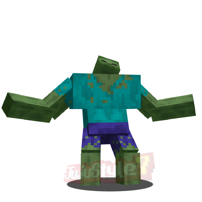 Mutant Zombies in Minecraft Bedrock