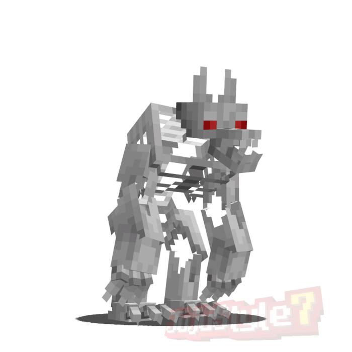 Mutated Spider Pig in Minecraft Bedrock