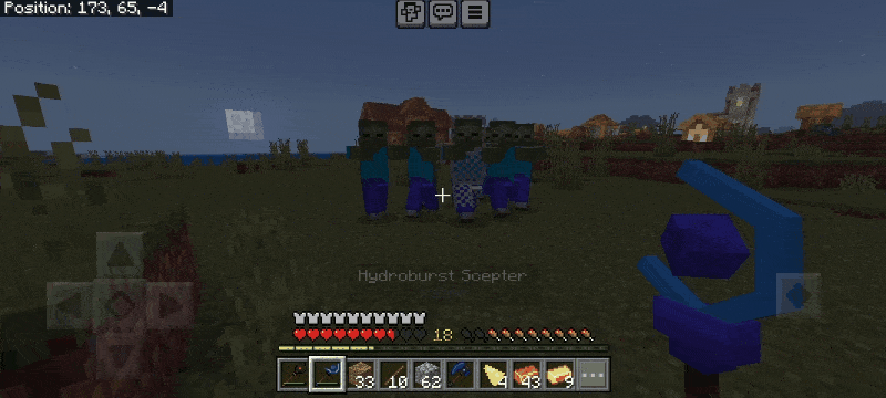 Hydroburst Scepter effect