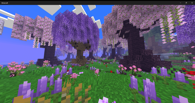Cold Flower Orchard Biome