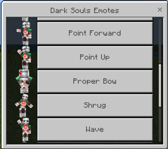 Additional Dark Souls emotes