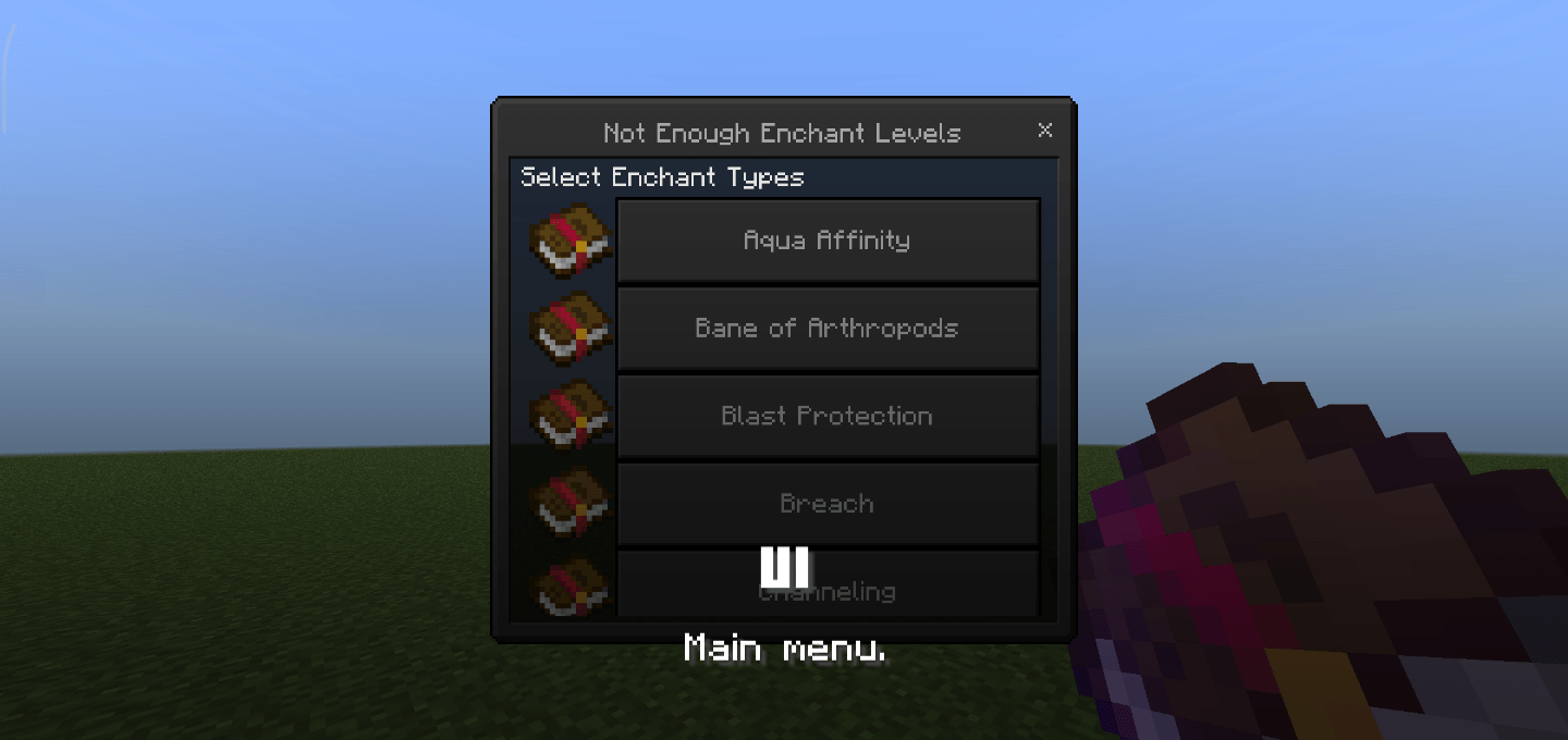 Not Enough Enchant Levels — screenshot 1
