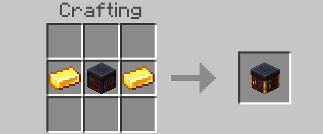Crafting recipe for Special Smithing Table