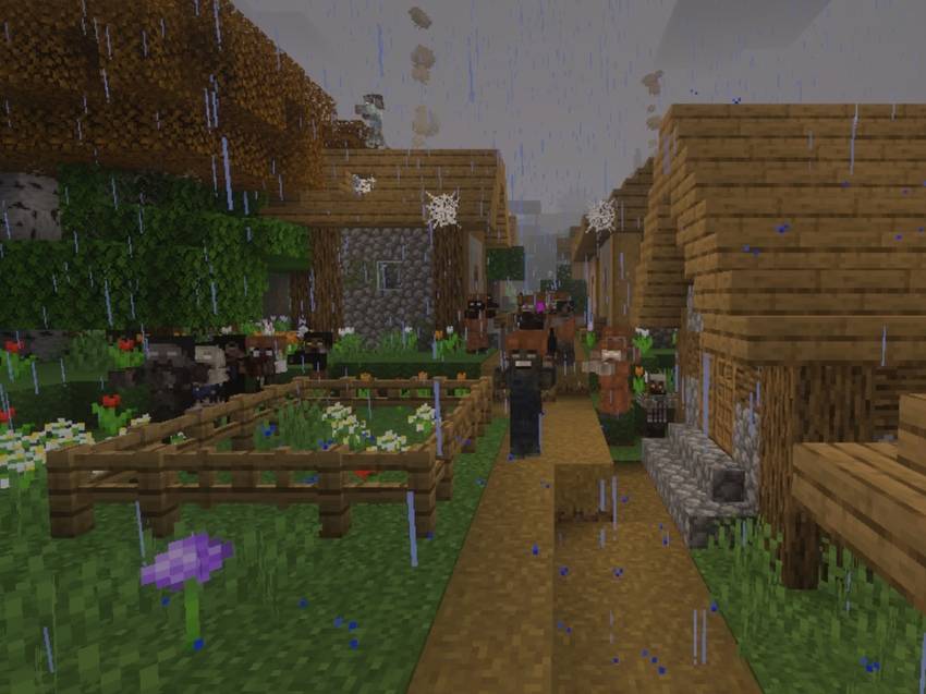 Zombie apocalypse scene