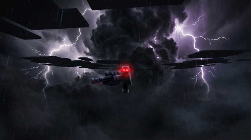 Orbital Railgun in action