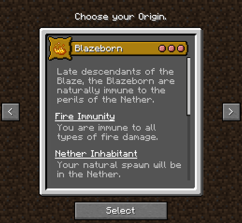 Blazeborn origin icon