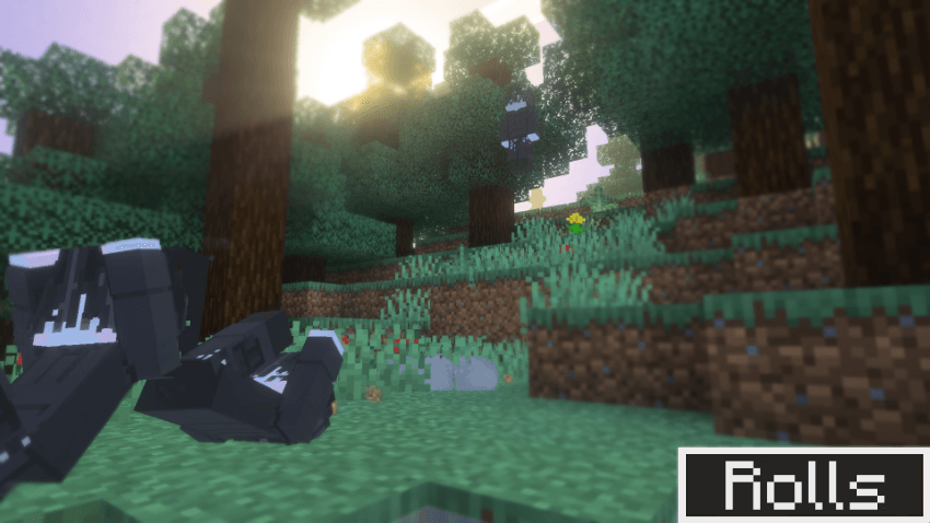 Parkour Add-On gameplay example